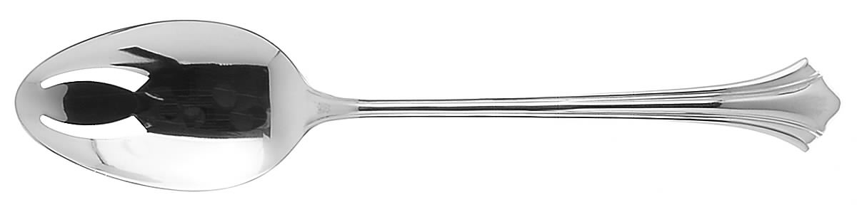 Parthenon (Silverplate, 1985) Pierced Tablespoon (Serving Spoon) by Reed & Barton-1