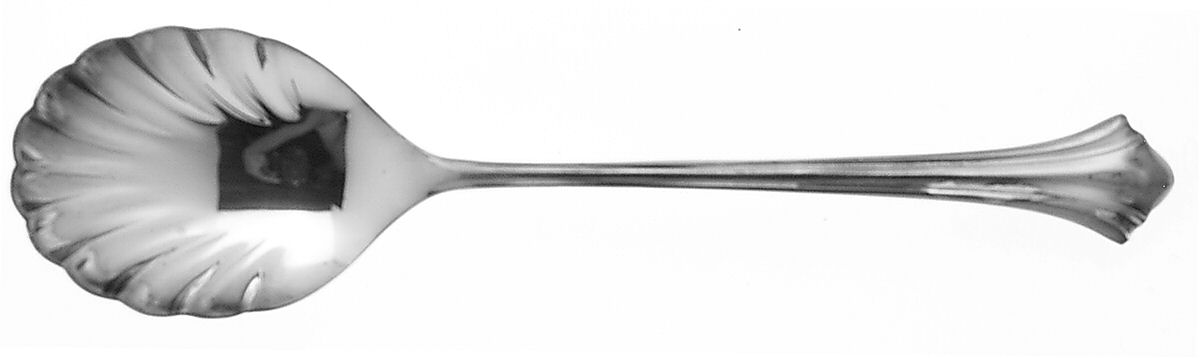 Parthenon (Silverplate, 1985) Sugar Shell Spoon by Reed & Barton-1