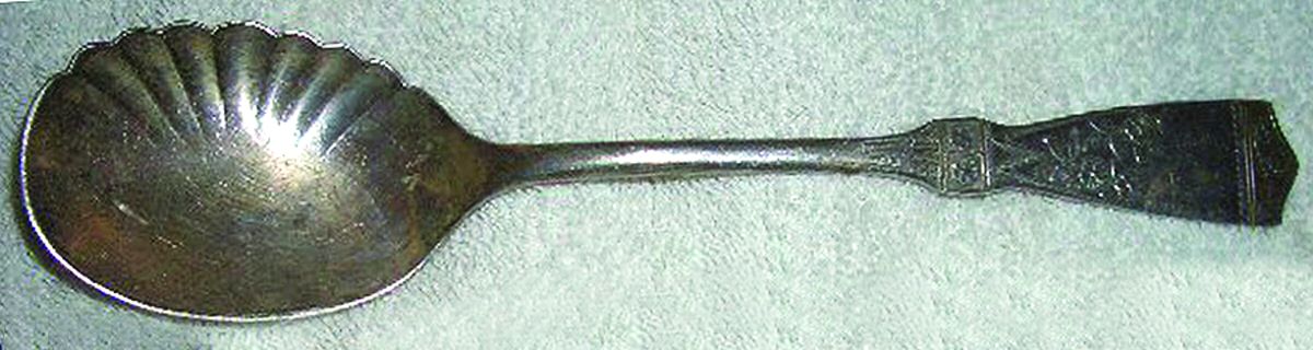 Parisian (Silverplate, 1887) Preserve Spoon by Reed & Barton-1