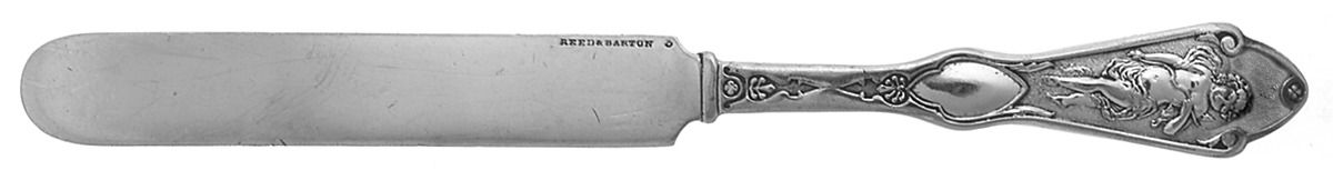 Pearl (Silverplate, 1898) Youth Knife, Solid Piece by Reed & Barton-1