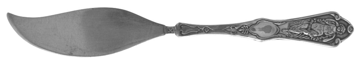 Pearl (Silverplate, 1898) Individual Solid Fish Knife by Reed & Barton-1
