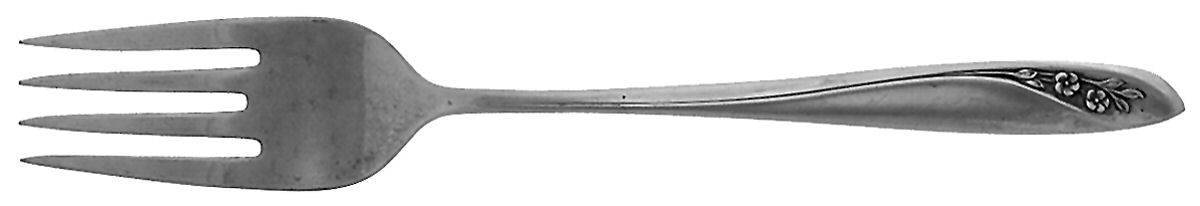 Petite Fleur (Sterling, 1961) Individual Salad Fork by Reed & Barton-1