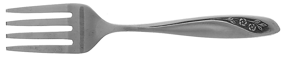 Petite Fleur (Sterling, 1961) Baby Fork by Reed & Barton-1