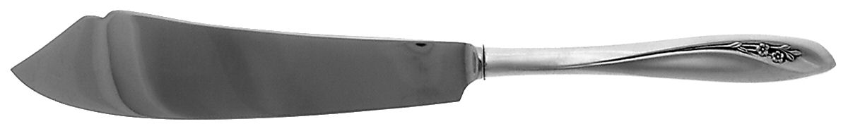 Petite Fleur (Sterling, 1961) Cake Slicer with Stainless Blade by Reed & Barton-1