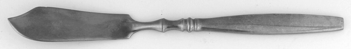 Perth (Stainless) Flat Handle Master Butter Knife by Reed & Barton-1