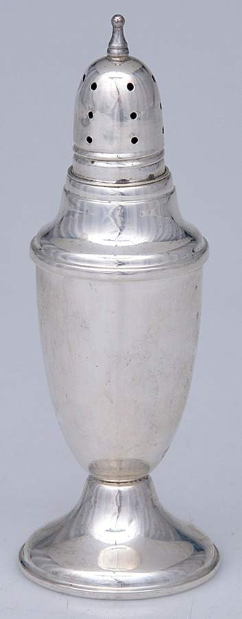 The Pilgrim (Sterling) Weighted Salt Shaker by Reed & Barton-1