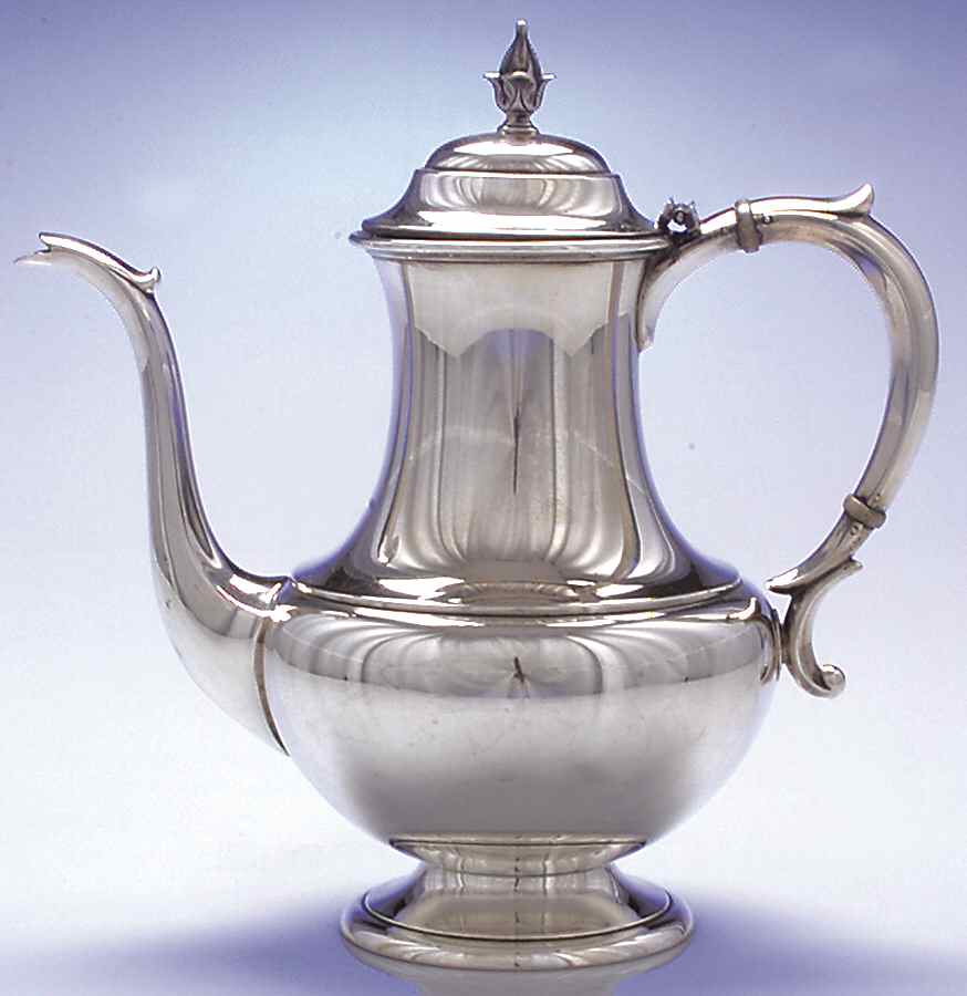 The Pilgrim (Sterling) Coffee Pot by Reed & Barton-1
