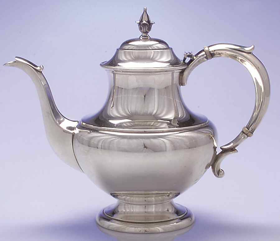 The Pilgrim (Sterling) Teapot by Reed & Barton-1