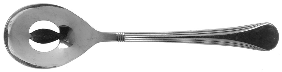 Piazza Navonna (Stainless, Ultra Select, 18-0) Pierced Tablespoon (Serving Spoon) by Reed & Barton-1