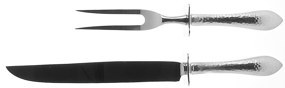 Sterling Antique (Sterling, 1999) Small Stainless Blade 2-Piece Steak Carving Set by Reed & Barton-1