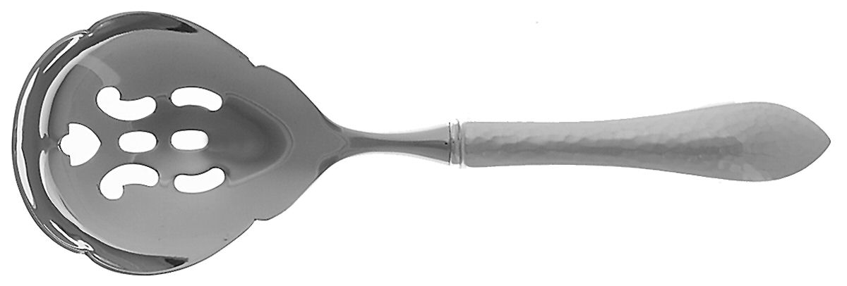Sterling Antique (Sterling, 1999) Pierced Serving Spoon with Stainless Bowl by Reed & Barton-1