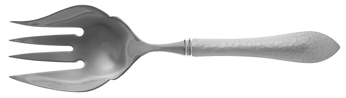 Sterling Antique (Sterling, 1999) Serving Fork with Stainless Tines by Reed & Barton-1