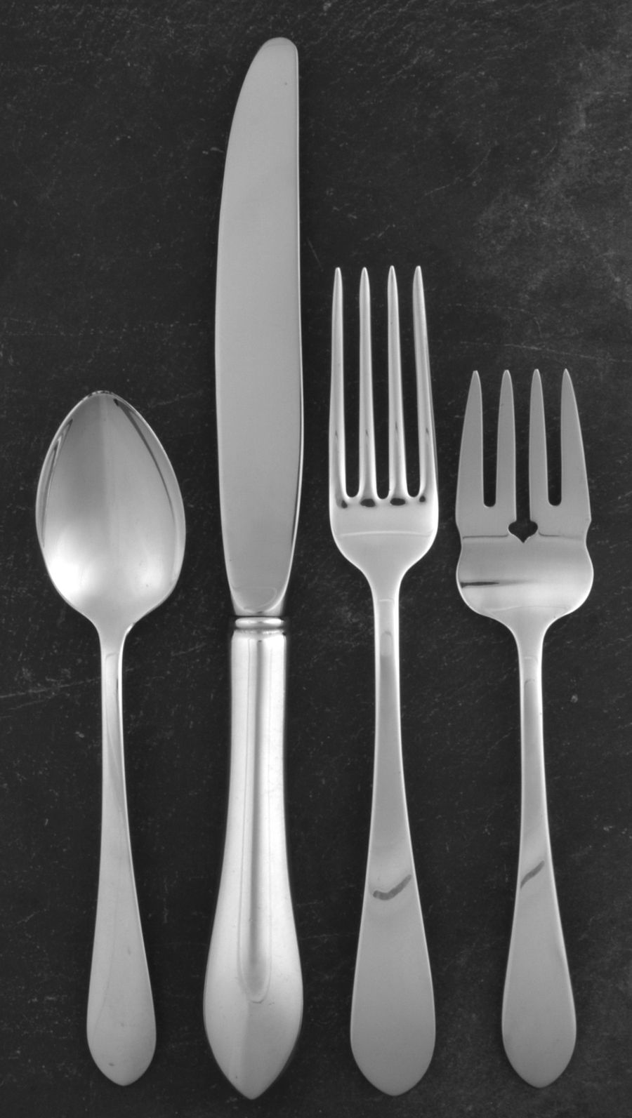 Pointed Antique (Sterling, 1895) 4 Piece Place Size Setting by Reed & Barton-1