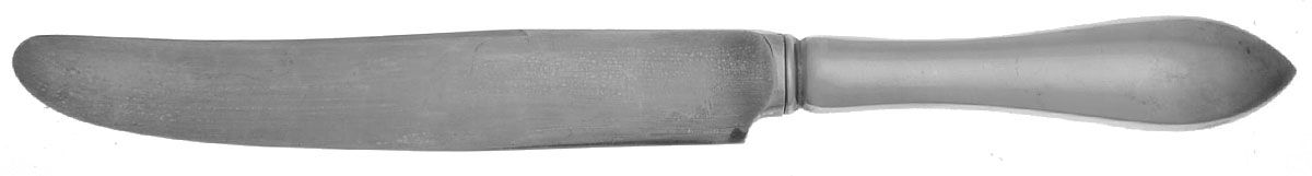 Pointed Antique (Sterling, 1895) New French Hollow Knife by Reed & Barton-1