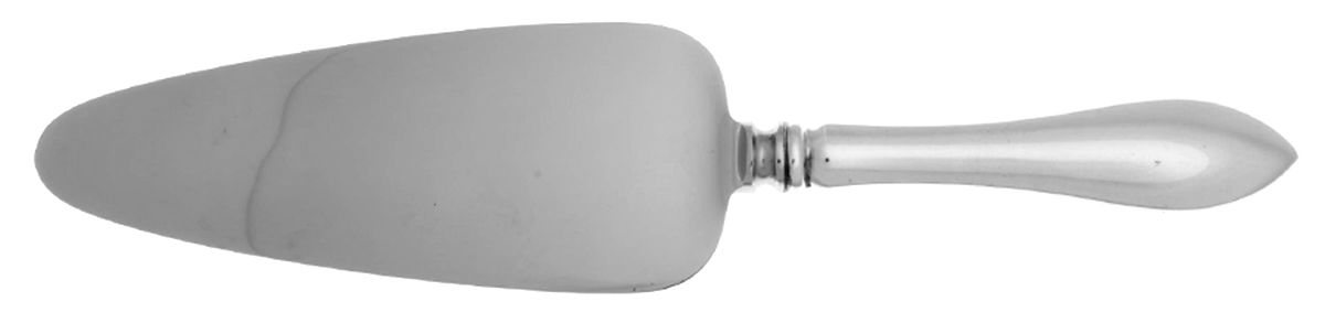 Pointed Antique (Sterling, 1895) Pie Server with Stainless Blade by Reed & Barton-1