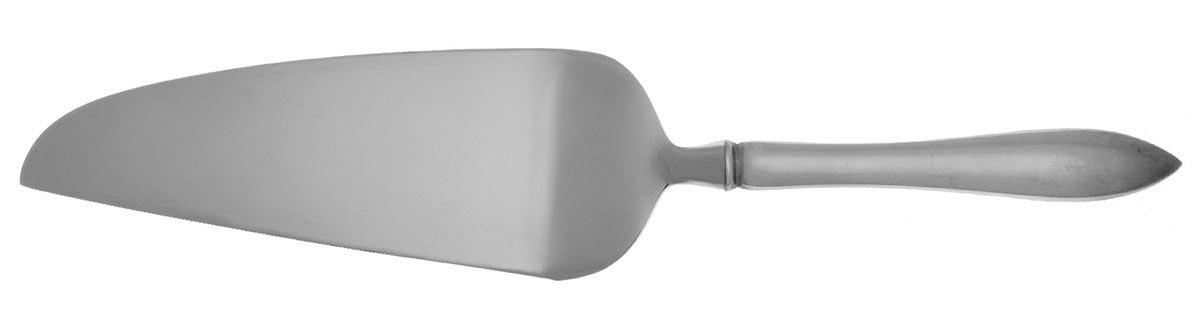 Pointed Antique (Sterling, 1895) Pie and Cake Server with Stainless Blade HC by Reed & Barton-1