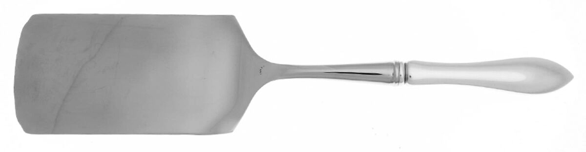 Pointed Antique (Sterling, 1895) Lasagna Server with Stainless Blade HC by Reed & Barton-1
