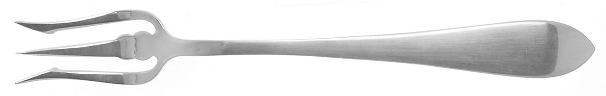 Pointed Antique (Sterling, 1895) Olive Fork by Reed & Barton-1