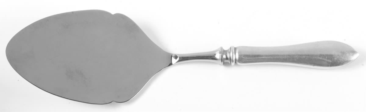 Pointed Antique (Sterling, 1895) Pastry Server with Stainless Blade by Reed & Barton-1