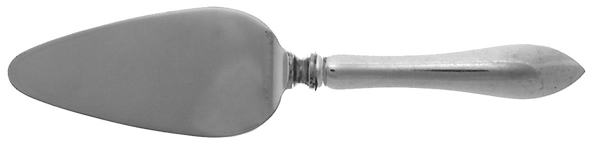 Pointed Antique (Sterling, 1895) Cheese Server with Stainless Blade by Reed & Barton-1