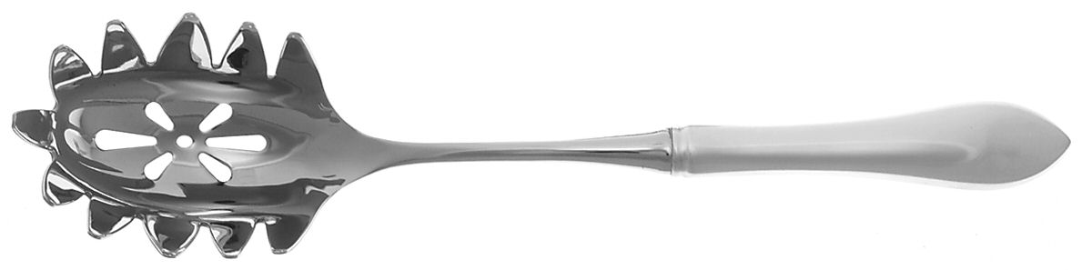 Pointed Antique (Sterling, 1895) Pasta Server with Stainless Bowl by Reed & Barton-1
