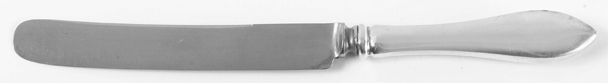Pointed Antique (Sterling, 1895) Old French Hollow Knife with Bolster by Reed & Barton-1