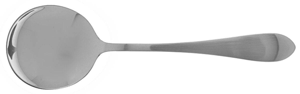 Pointed Antique (Sterling, 1895) Round Bowl Soup Spoon (Cream Soup) by Reed & Barton-1