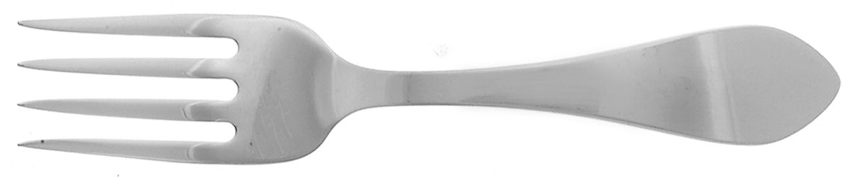 Pointed Antique (Sterling, 1895) Baby Fork by Reed & Barton-1