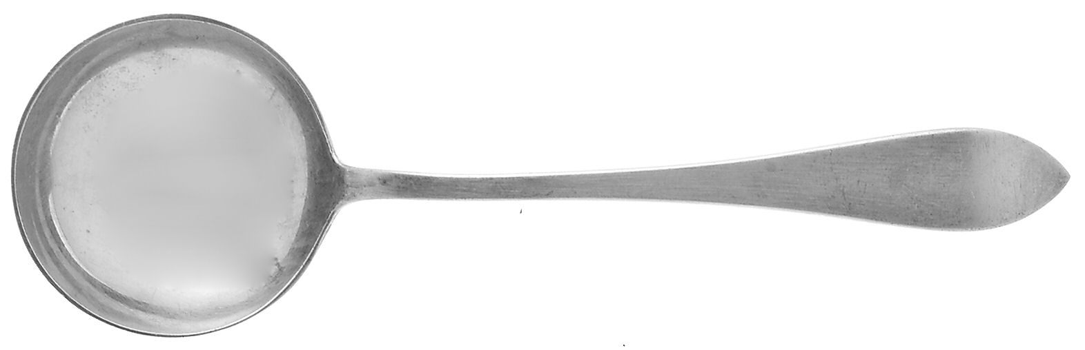 Pointed Antique (Sterling, 1895) Round Bowl Soup Spoon (Bouillon) by Reed & Barton-1