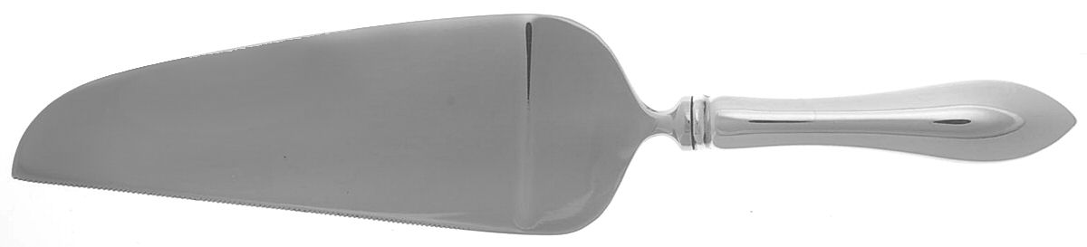 Pointed Antique (Sterling, 1895) Pie & Cake Server with Stainless Blade by Reed & Barton-1