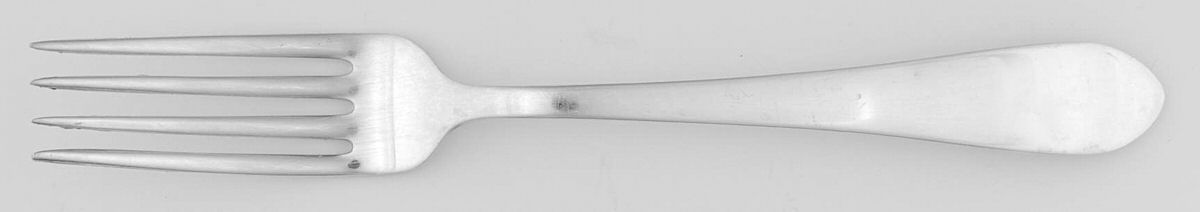 Pointed Antique (Sterling, 1895) Fork by Reed & Barton-1