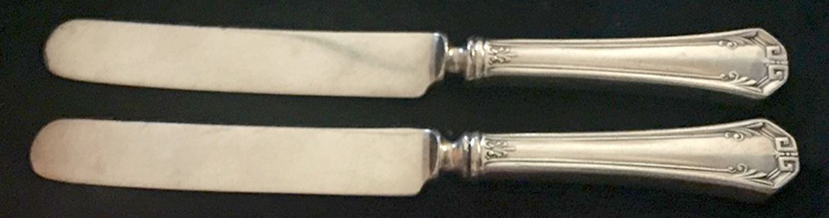 Pompeian (Silverplate, 1930) Baby Knife with Silverplate Blade by Reed & Barton-1