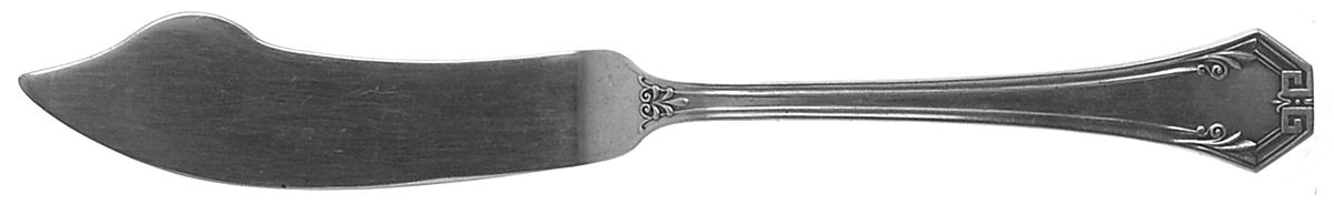 Pompeian (Silverplate, 1930) Flat Handle Master Butter Knife by Reed & Barton-1