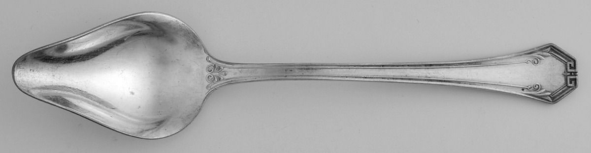 Pompeian (Silverplate, 1930) Fruit/Orange Spoon by Reed & Barton-1