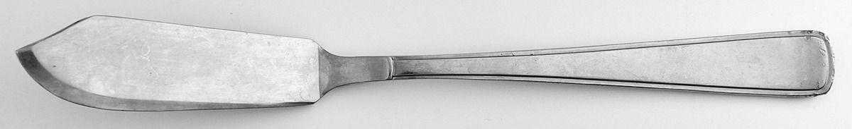 Porto Santo Stefano (Stainless) Flat Handle Master Butter Knife by Reed & Barton-1