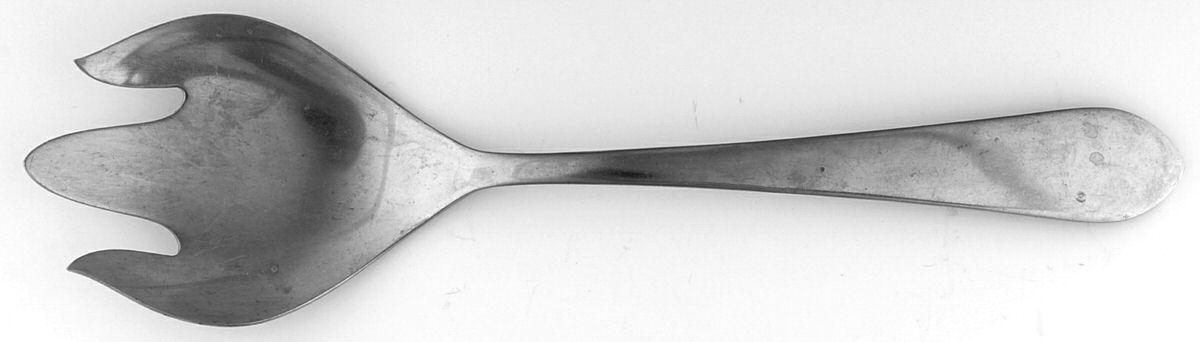 Rambouillet (Stainless) Solid Salad Serving Fork by Reed & Barton-1