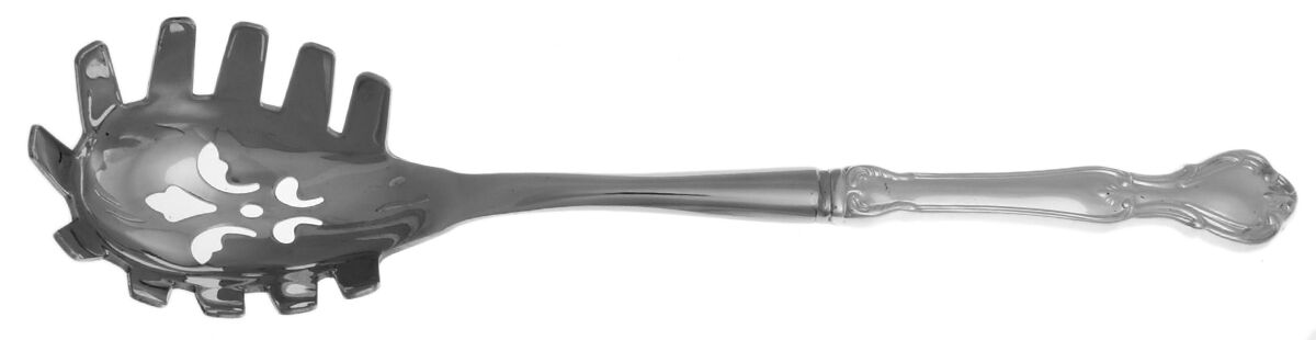 Rathmore (Silverplate, 1994) Pasta Server with Stainless Bowl HC by Reed & Barton-1