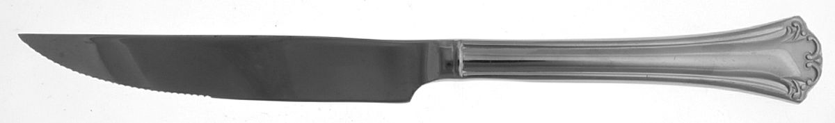 Lyndon (Stainless) Individual Solid Handle Steak Knife by Reed & Barton-1