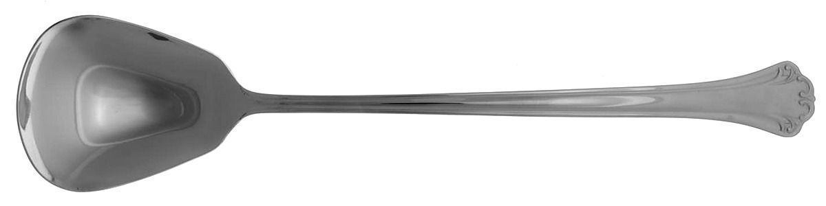Lyndon (Stainless) Oversize Solid Salad Serving Spoon by Reed & Barton-1