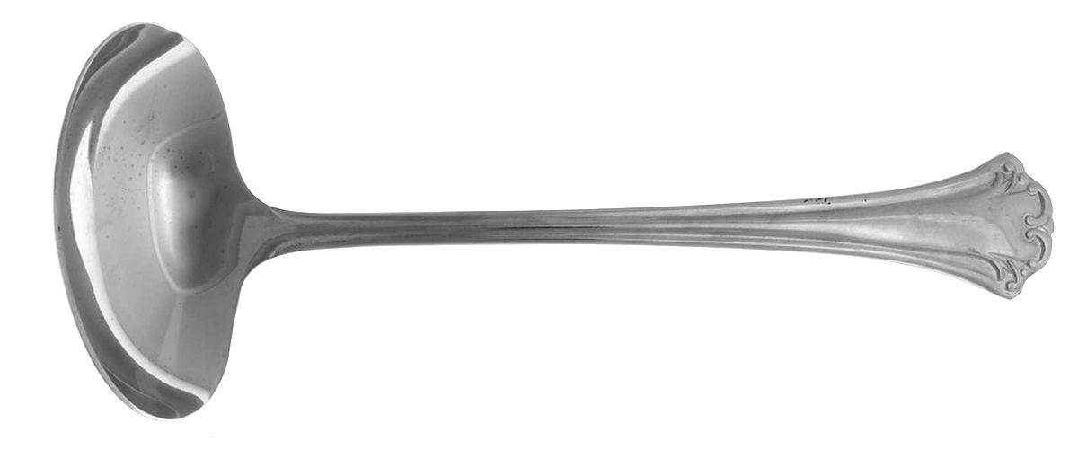 Lyndon (Stainless) Solid Gravy Ladle by Reed & Barton-1
