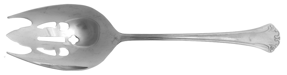 Lyndon (Stainless) Pierced Vegetable Serving Spoon by Reed & Barton-1