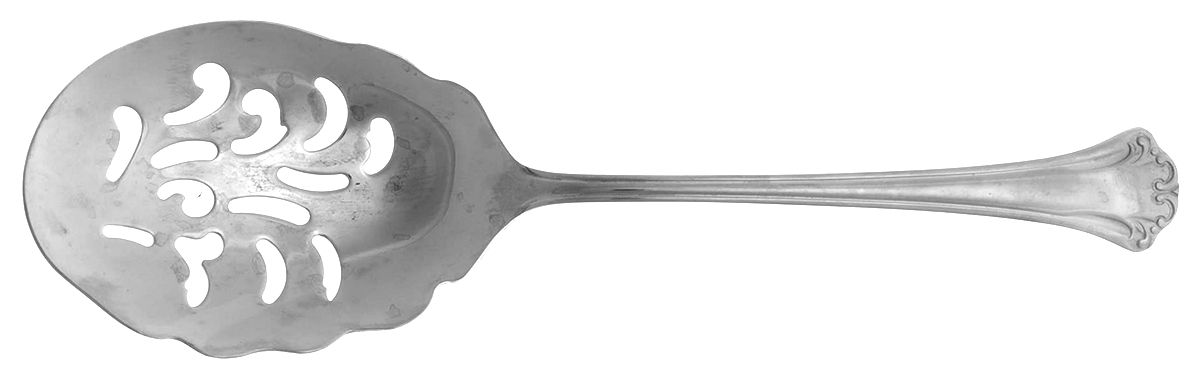 Lyndon (Stainless) Solid Macaroni Server by Reed & Barton-1