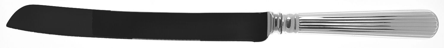 Corinthian (Silverplate) Wedding Cake Knife with Stainless Blade by Reed & Barton-1