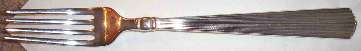 Corinthian (Silverplate) Fork by Reed & Barton-1