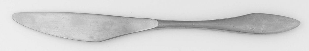 Halstad (STAINLESS) Modern Solid Knife by Reed & Barton-1
