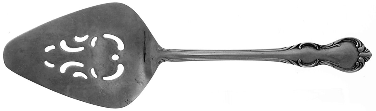 La Femme (Stainless) Pierced All Stainless Pie Server by Reed & Barton-1