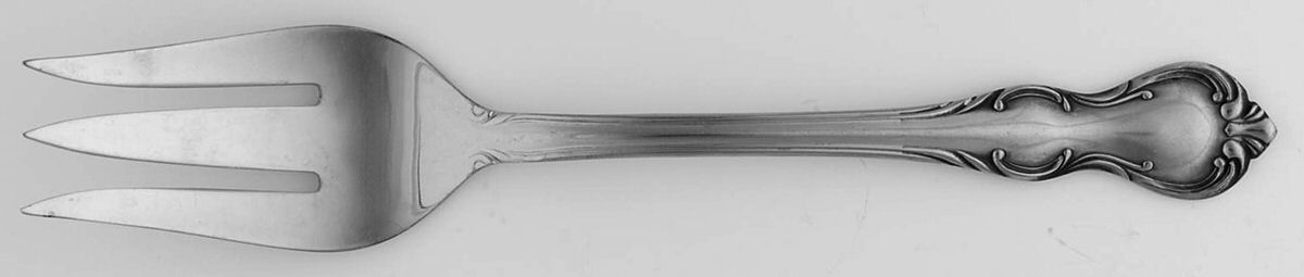 La Femme (Stainless) Medium Solid Cold Meat Serving Fork by Reed & Barton-1