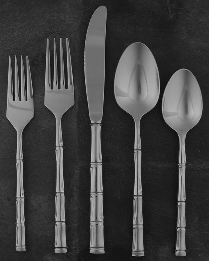 Regal Bamboo (Stainless) 5 Piece Place Setting by Reed & Barton-1