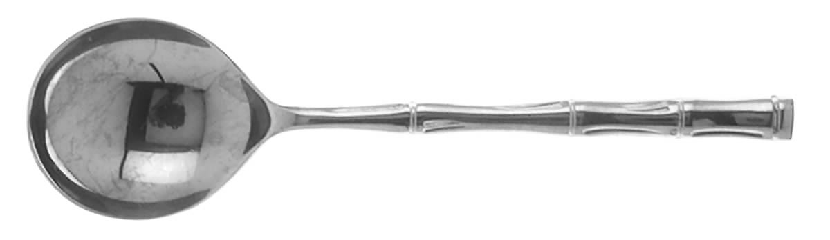Regal Bamboo (Stainless) Sugar Spoon by Reed & Barton-1