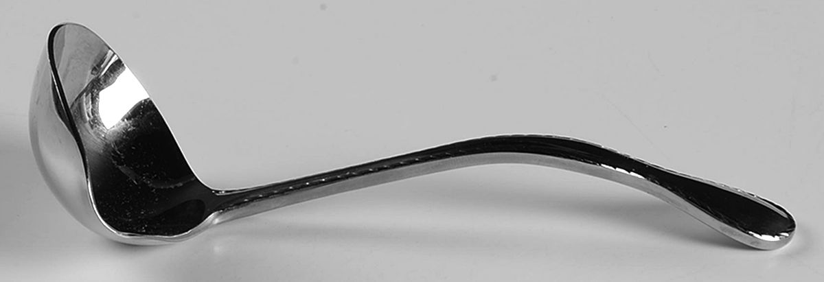 Regatta (Stainless) Solid Gravy Ladle by Reed & Barton-1